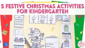 Add these 5 festive Christmas activities for kindergarten to your December plans.