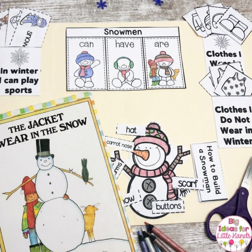 Sort winter clothing after reading "The Jacket I Wear in the Snow".