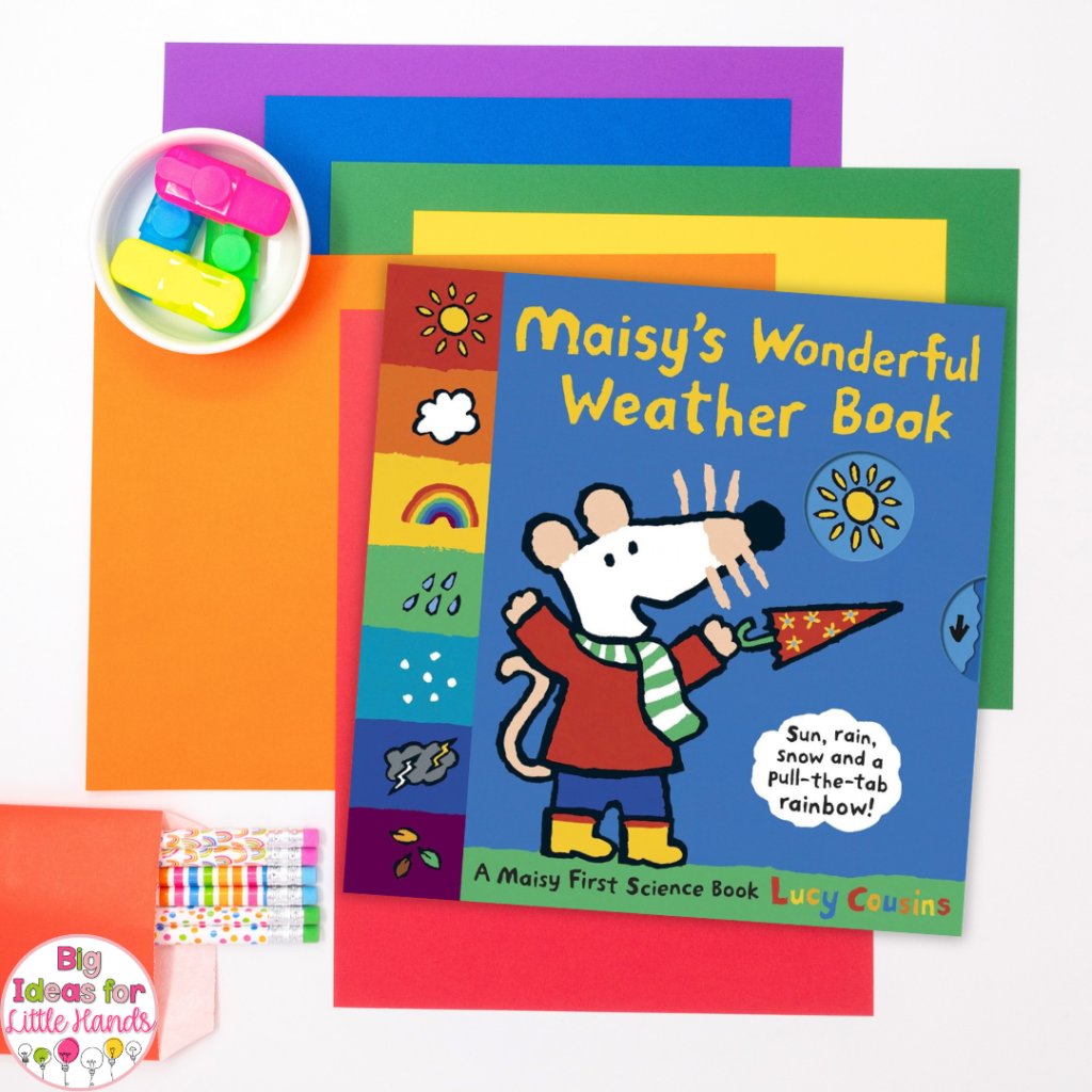 "Maisy's Wonderful Weather Book" is another great read aloud to share with students.