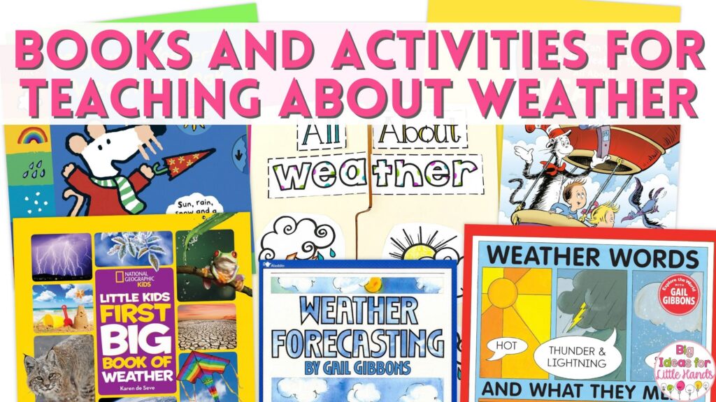 Teach about the weather in your primary classroom with these books and activities.