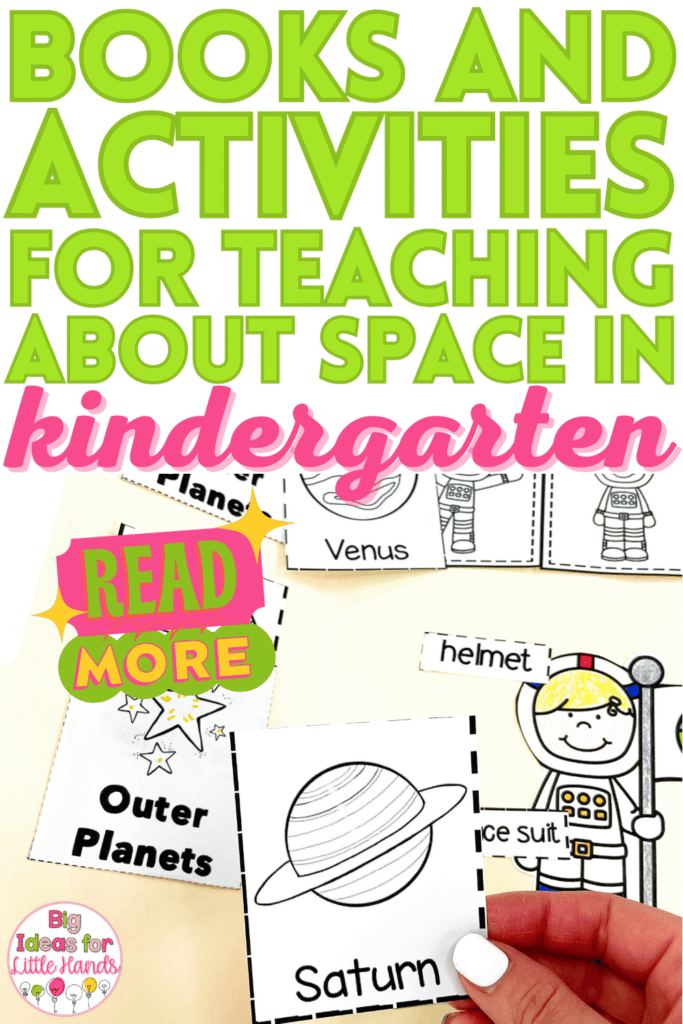Blast off into learning with these engaging space books and activities for kindergarten! Discover favorite read alouds, hands-on learning ideas, and a fun space lapbook that helps students explore planets, astronauts, the moon, and more. Perfect for your space unit, science centers, and whole group lessons.
