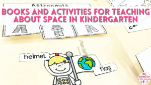 Teach about space in your kindergarten classroom with these engaging books and activities.