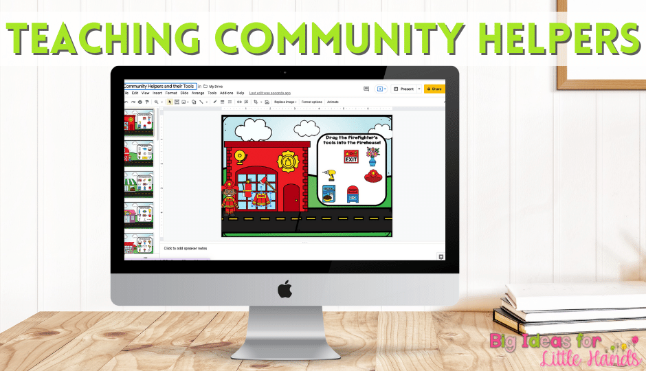 There are many fun and interactive activities you can use when teaching about community helpers