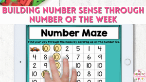 Your students will love learning the number of the week and building number sense with the interactive and engaging google slides.