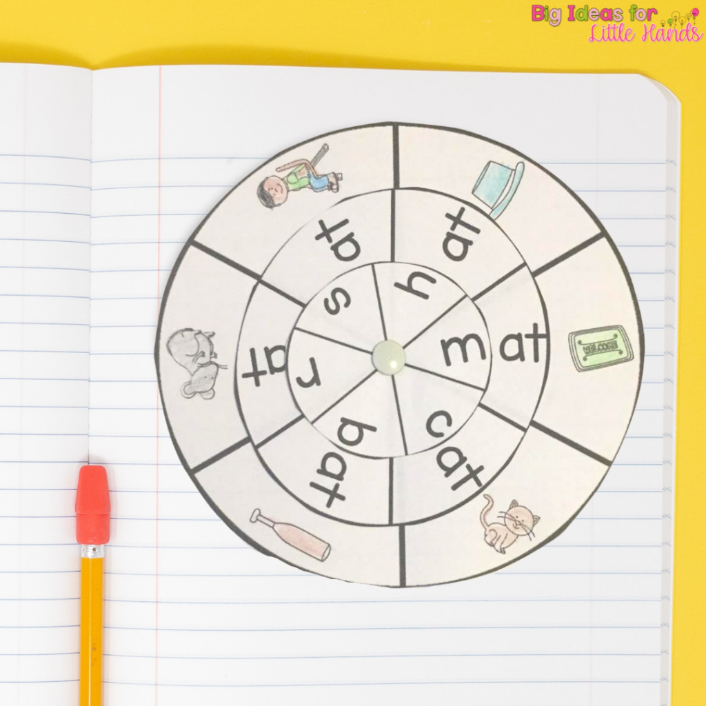 Easy Word Family Interactive Notebook Activities - Big Ideas for Little ...