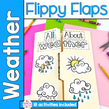 Use this fun and engaging hands on activity to teach your students all about weather.
