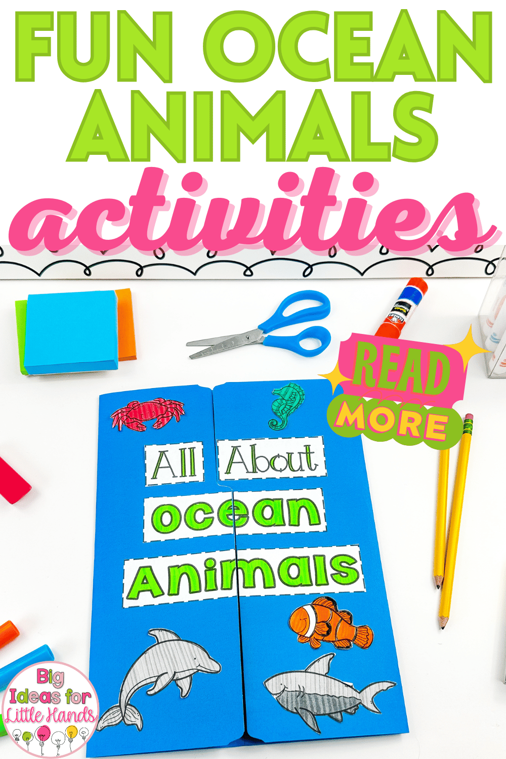 Make learning about the ocean exciting with this Fun Ocean Animal Lapbook! Students will explore sea creatures through engaging, hands-on activities that build reading, writing, and science skills. Perfect for an ocean unit, science center, or end-of-year project — your class will love diving into this creative learning experience!