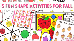 Use these 5 fun and engaging shape activities in your classroom this fall.