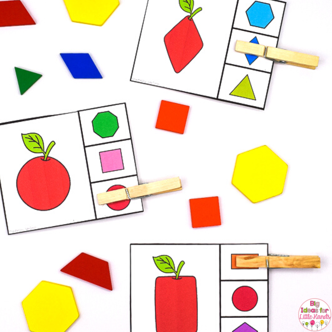 5 Fun Shape Activities For Fall - Big Ideas for Little Hands