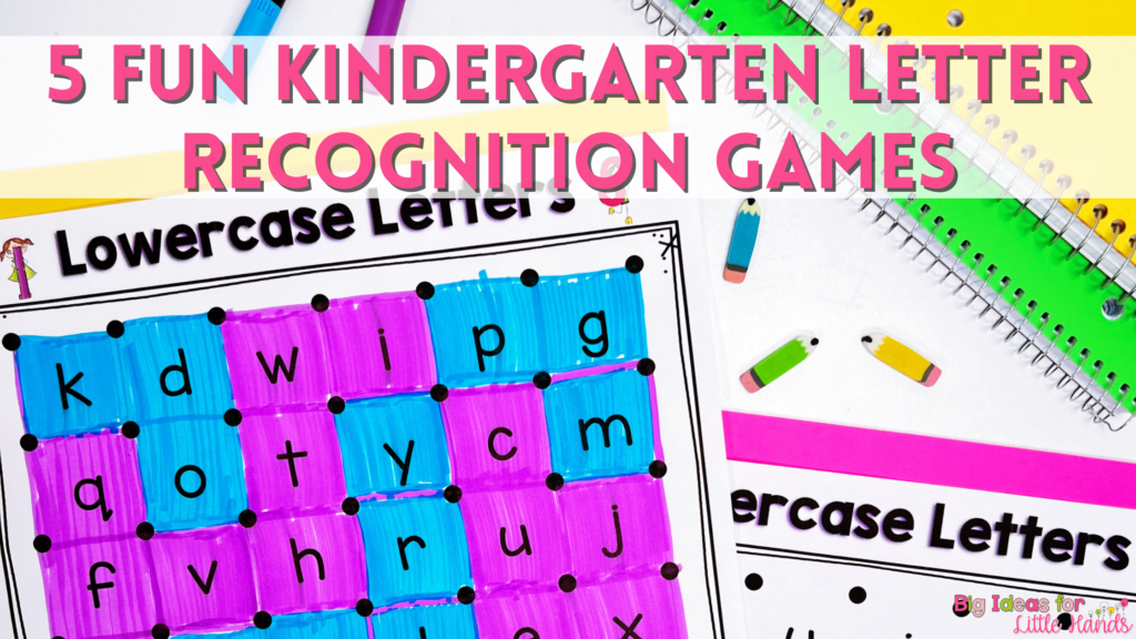 letter recognition homework