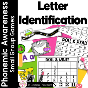 Letter ID Alphabet Games | Phonemic Awareness | Science of Reading