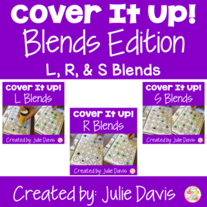 Small Group Blends BUNDLE Worksheets and Activities