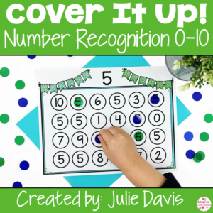 Number Recognition Worksheets Identification Activities 0-10