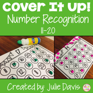 Number Recognition Worksheets Identification Activities 11-20