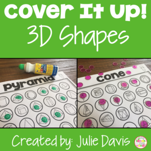 Small Groups 3D Shapes Worksheets and Activities