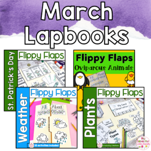 March Digital Interactive Notebook BUNDLE Google Classroom