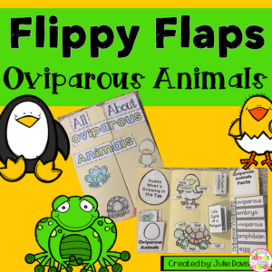 Oviparous Animals Activities Interactive Notebook Lapbook