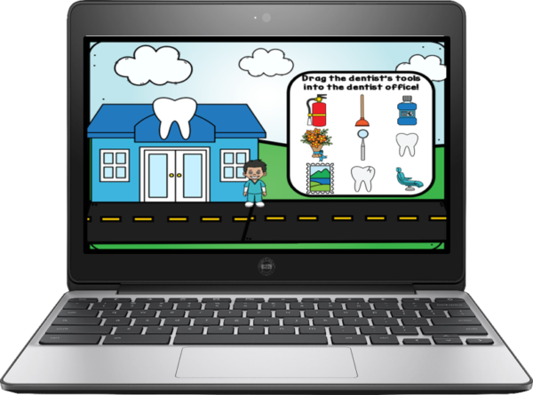 Community Helpers Digital Game for Google Classroom - Image 4