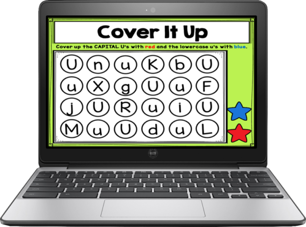 Letter U Digital Phonics Activities for Google Classroom - Image 4