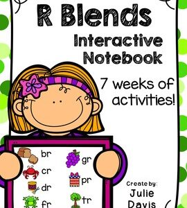 R Blends Interactive Notebooks Bundle