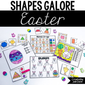 Easter Activities | 2D Shapes and Games