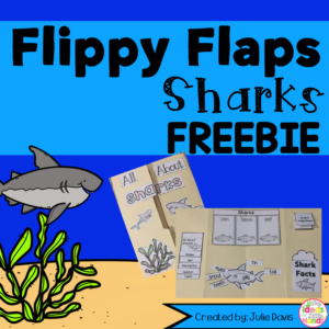FREEBIE Shark Activities Interactive Notebook Lapbook