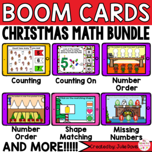 Christmas Math Digital Boom Cards™ Bundle