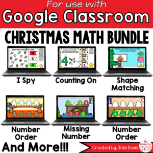 Christmas Math Digital Bundle for Google Classroom