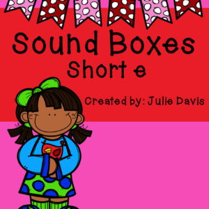 CVC Boxes for Spelling Short E
