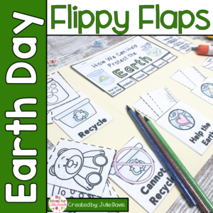 Earth Day Activities - Writing and Craft Interactive Notebook Lapbook