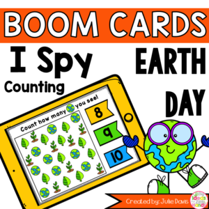 Earth Day Counting Digital Game Boom Cards