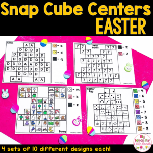 Easter Math and Literacy Center Activities