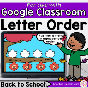 Fall ABC Order Game | Google Classroom