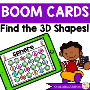 Find the 3D Solid Shapes Boom Cards
