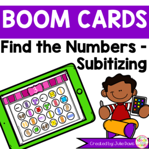 Find the Number Subitizing Boom Cards