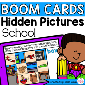 Back to School CVC Words | Digital Game Boom Cards