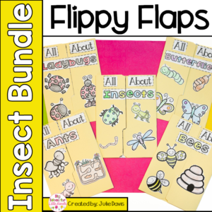 Insects Bug BUNDLE Activities Interactive Notebook Lapbook