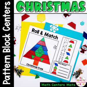 Kindergarten Christmas Math Games | Center Activities | Math Worksheets