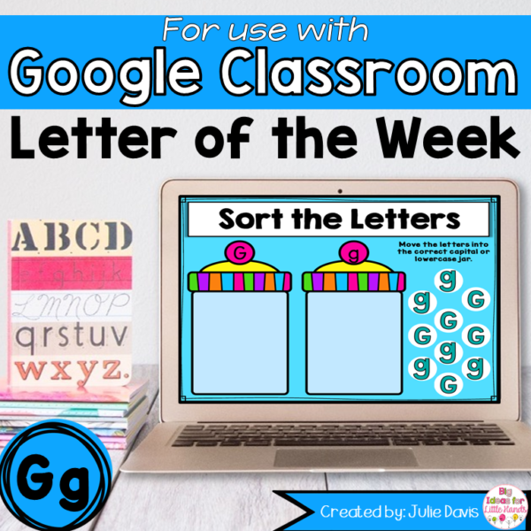 Letter G Digital Phonics Activities for Google Classroom