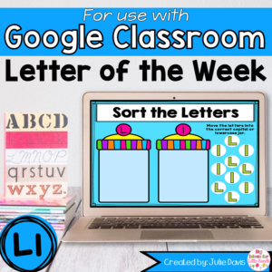 Letter L Digital Phonics Activities for Google Classroom