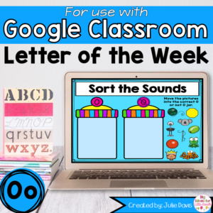 Letter O Digital Phonics Activities for Google Classroom