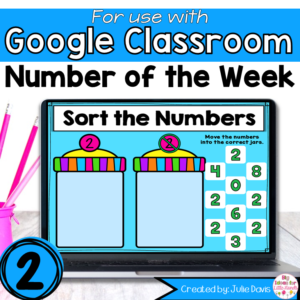 Number 2 Digital Math Activities for Google Classroom