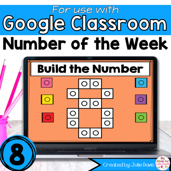 Number 8 Digital Phonics Activities for Google Classroom