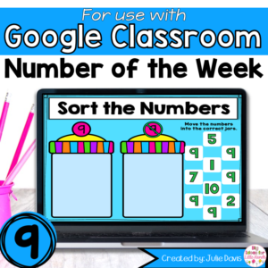 Number 9 Digital Math Activities for Google Classroom