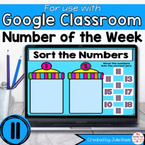 Number 11 Digital Math Activities for Google Classroom