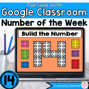 Number 14 Digital Math Activities for Google Classroom