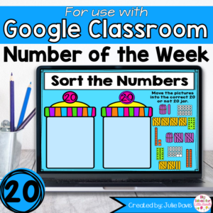 Number 20 Digital Math Activities for Google Classroom