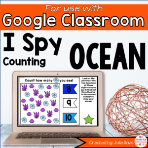 Ocean Animals Digital Counting Game Google Classroom