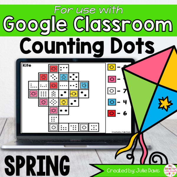 Spring Counting Google Classroom Digital Game