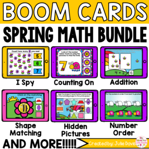 Spring Math Digital Boom Cards™ Bundle